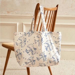 NEW Sézane x JCDC Peace Dove Recycled Cotton Totebag
